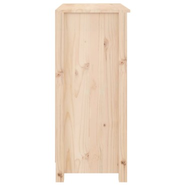 vidaXL Ντουλάπι 70x35x80cm από Μασίφ Ξύλο Πεύκου 1 τεμ.