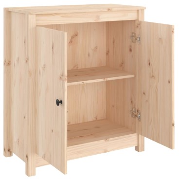vidaXL Ντουλάπι 70x35x80cm από Μασίφ Ξύλο Πεύκου 1 τεμ.