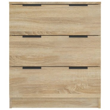 vidaXL Συρταριέρα Sonoma Δρυς 60x30x70cm από Επεξεργασμένο Ξύλο 1 τεμ.