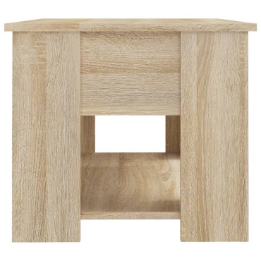 vidaXL Τραπεζάκι Σαλονιού Sonoma Δρυς 79x49x41cm Επεξεργασμένο Ξύλο 1 τεμ.