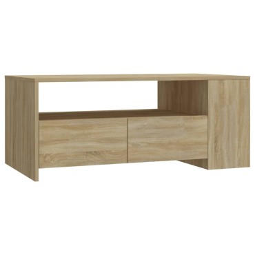 vidaXL Τραπεζάκι Σαλονιού Sonoma Δρυς 102x55x42cm Επεξεργασμένο Ξύλο 1 τεμ.
