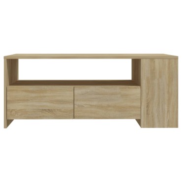 vidaXL Τραπεζάκι Σαλονιού Sonoma Δρυς 102x55x42cm Επεξεργασμένο Ξύλο 1 τεμ.
