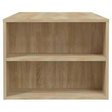 vidaXL Τραπεζάκι Σαλονιού Sonoma Δρυς 102x55x42cm Επεξεργασμένο Ξύλο 1 τεμ.
