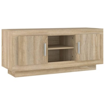 vidaXL Έπιπλο Τηλεόρασης Sonoma Δρυς 102x35x45cm Επεξεργ. Ξύλο