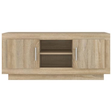 vidaXL Έπιπλο Τηλεόρασης Sonoma Δρυς 102x35x45cm Επεξεργ. Ξύλο