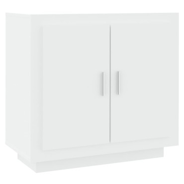 vidaXL Ντουλάπι Λευκό 80x40x75cm από Επεξεργασμένο Ξύλο 1 τεμ.