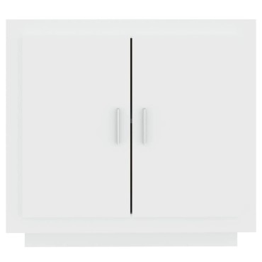 vidaXL Ντουλάπι Λευκό 80x40x75cm από Επεξεργασμένο Ξύλο 1 τεμ.