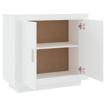 vidaXL Ντουλάπι Λευκό 80x40x75cm από Επεξεργασμένο Ξύλο 1 τεμ.