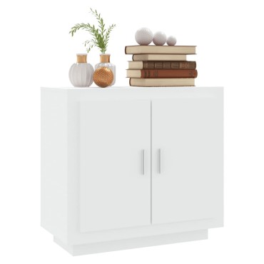 vidaXL Ντουλάπι Λευκό 80x40x75cm από Επεξεργασμένο Ξύλο 1 τεμ.
