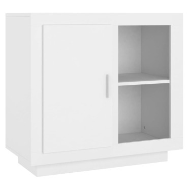vidaXL Μπουφές Λευκός 80x40x75cm 1 τεμ.