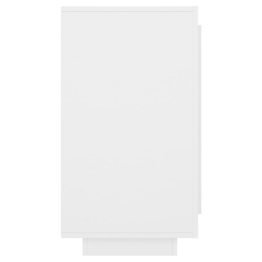 vidaXL Μπουφές Λευκός 80x40x75cm 1 τεμ.