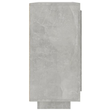 vidaXL Ντουλάπι Γκρι Σκυροδέματος 92x35x75cm Επεξεργασμένο Ξύλο 1 τεμ.