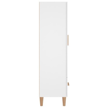 vidaXL Ντουλάπι Λευκό 70x31x115cm από Επεξεργασμένο Ξύλο 1 τεμ.