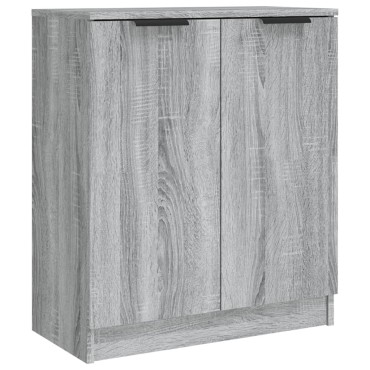 vidaXL Ντουλάπι Γκρι Sonoma 60x30x70cm από Επεξεργασμένο Ξύλο 1 τεμ.