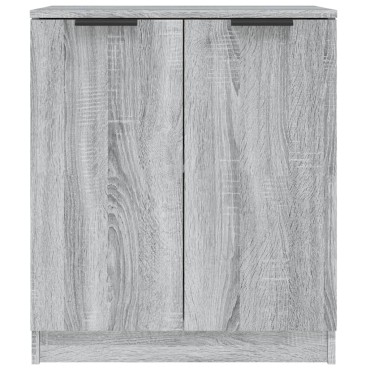vidaXL Ντουλάπι Γκρι Sonoma 60x30x70cm από Επεξεργασμένο Ξύλο 1 τεμ.