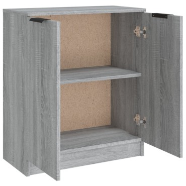 vidaXL Ντουλάπι Γκρι Sonoma 60x30x70cm από Επεξεργασμένο Ξύλο 1 τεμ.