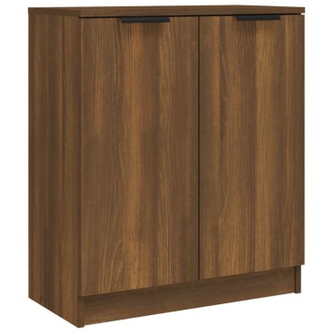 vidaXL Μπουφές Καφέ Δρυς 60x30x70cm από Επεξεργασμένο Ξύλο 1 τεμ.