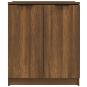 vidaXL Μπουφές Καφέ Δρυς 60x30x70cm από Επεξεργασμένο Ξύλο 1 τεμ.