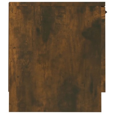 vidaXL Έπιπλο Τηλεόρασης Καπνιστή Δρυς 140x35x40cm Επεξεργασμένο Ξύλο