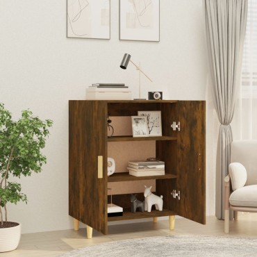 vidaXL Ντουλάπι Καπνιστή Δρυς 70x34x90cm Επεξεργασμένο Ξύλο 1 τεμ.
