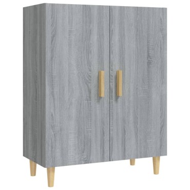 vidaXL Ντουλάπι Γκρι Sonoma 70x34x90cm από Επεξεργασμένο Ξύλο 1 τεμ.
