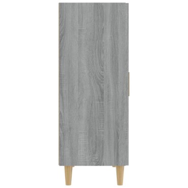 vidaXL Ντουλάπι Γκρι Sonoma 70x34x90cm από Επεξεργασμένο Ξύλο 1 τεμ.