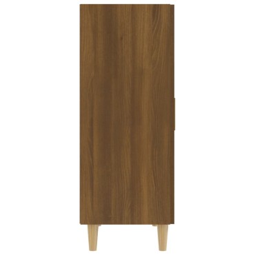 vidaXL Ντουλάπι Καφέ Δρυς 70x34x90cm από Επεξεργασμένο Ξύλο 1 τεμ.