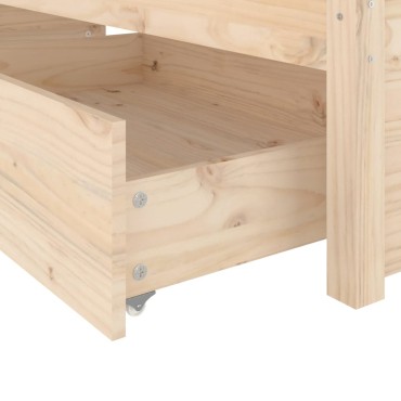 vidaXL Πλαίσιο Κρεβατιού Συρτάρια 180x200cm Super King Size 1 τεμ. - Διπλό