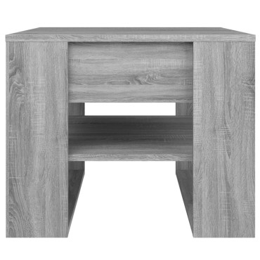 vidaXL Τραπεζάκι Σαλονιού Γκρι Sonoma 55,5x55x45cm Επεξεργασμένο Ξύλο 1 τεμ.