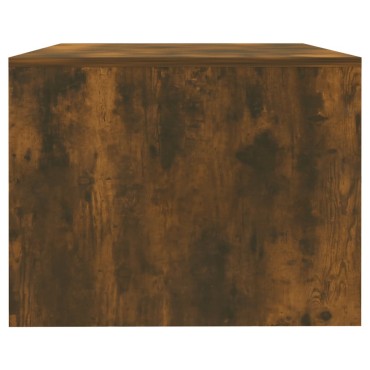 vidaXL Τραπεζάκι Σαλονιού Καπνιστή Δρυς 102x55x42cm Επεξεργασμένο Ξύλο 1 τεμ.