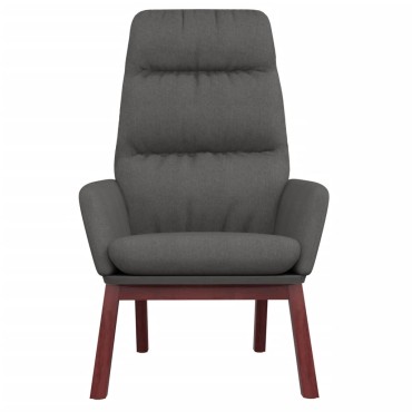 vidaXL Πολυθρόνα Relax Σκούρο Γκρι Υφασμάτινη 70x77x98cm 1 τεμ.