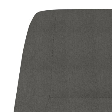 vidaXL Πολυθρόνα Relax Σκούρο Γκρι Υφασμάτινη 70x77x94cm 1 τεμ.