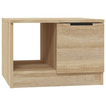 vidaXL Τραπεζάκι Σαλονιού Sonoma Δρυς 50x50x36cm Επεξεργασμένο Ξύλο 1 τεμ.