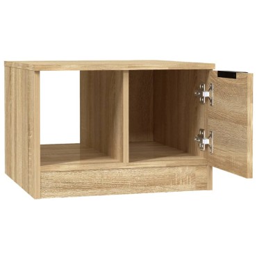 vidaXL Τραπεζάκι Σαλονιού Sonoma Δρυς 50x50x36cm Επεξεργασμένο Ξύλο 1 τεμ.