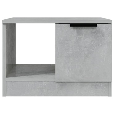 vidaXL Τραπεζάκι Σαλονιού Γκρι Σκυρ. 50x50x36cm Επεξεργασμένο Ξύλο 1 τεμ.