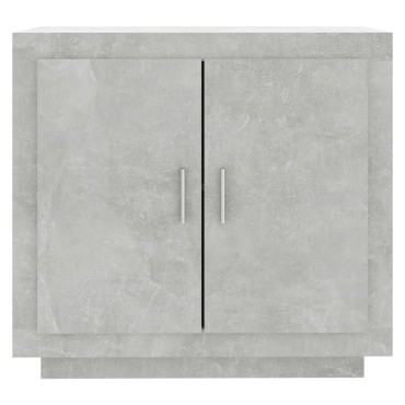 vidaXL Ντουλάπι Γκρι Σκυροδέματος 80x40x75cm Επεξεργασμένο Ξύλο 1 τεμ.