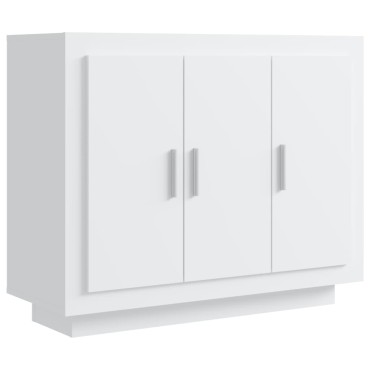 vidaXL Ντουλάπι Λευκό 92x35x75cm από Επεξεργασμένο Ξύλο 1 τεμ.