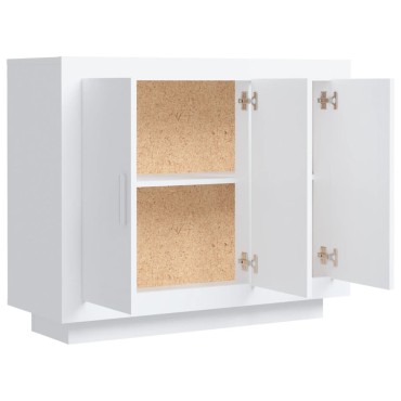 vidaXL Ντουλάπι Λευκό 92x35x75cm από Επεξεργασμένο Ξύλο 1 τεμ.
