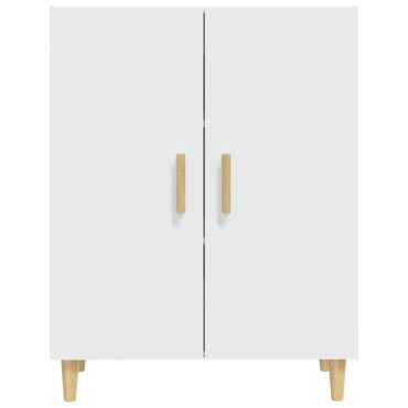 vidaXL Ντουλάπι Λευκό 70x34x90cm από Επεξεργασμένο Ξύλο 1 τεμ.