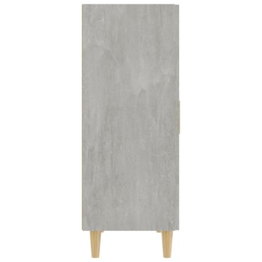 vidaXL Ντουλάπι Γκρι Σκυροδέματος 70x34x90cm Επεξεργασμένο Ξύλο 1 τεμ.