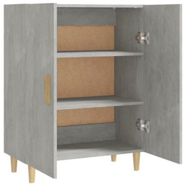 vidaXL Ντουλάπι Γκρι Σκυροδέματος 70x34x90cm Επεξεργασμένο Ξύλο 1 τεμ.