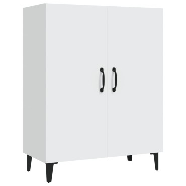 vidaXL Ντουλάπι Λευκό 70x34x90cm από Επεξεργασμένο Ξύλο 1 τεμ.