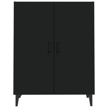 vidaXL Ντουλάπι Μαύρο 70x34x90cm από Επεξεργασμένο Ξύλο 1 τεμ.
