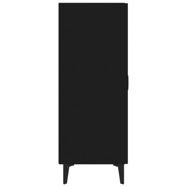 vidaXL Ντουλάπι Μαύρο 70x34x90cm από Επεξεργασμένο Ξύλο 1 τεμ.