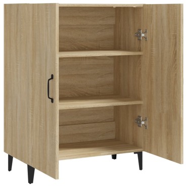 vidaXL Ντουλάπι Sonoma Δρυς 70x34x90cm από Επεξεργασμένο Ξύλο 1 τεμ.