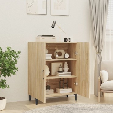 vidaXL Ντουλάπι Sonoma Δρυς 70x34x90cm από Επεξεργασμένο Ξύλο 1 τεμ.