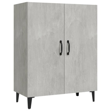 vidaXL Ντουλάπι Γκρι Σκυροδέματος 70x34x90cm Επεξεργασμένο Ξύλο 1 τεμ.
