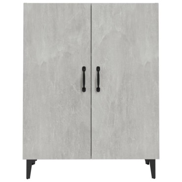 vidaXL Ντουλάπι Γκρι Σκυροδέματος 70x34x90cm Επεξεργασμένο Ξύλο 1 τεμ.