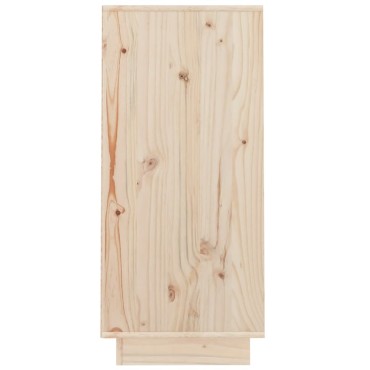 vidaXL Ντουλάπι Κονσόλα 60x34x75cm από Μασίφ Ξύλο Πεύκου 1 τεμ.