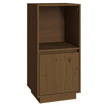 vidaXL Ντουλάπι Καφέ Μέλι 38x35x80cm από Μασίφ Ξύλο Πεύκου 1 τεμ.